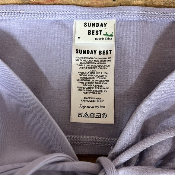 Final Price! Aritzia Cora Sunday Best Lavender Halter Top - Picture 4 of 6
